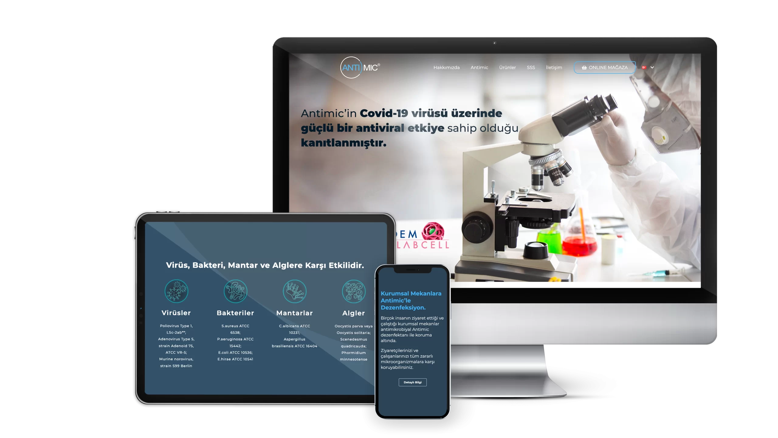 antalya website tasarım antimic